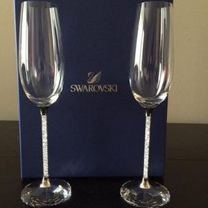 Swarovski Crystalline Toasting Flutes  #255678